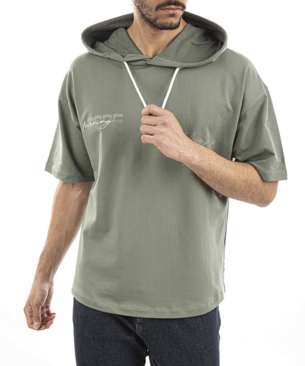 تیشرت کلاه دار مردانه جوتی جینز JootiJeans کد 41573351 - 0