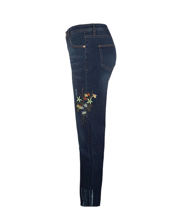 شلوار جین زنانه گلدوزی جین وست Jeanswest - 1