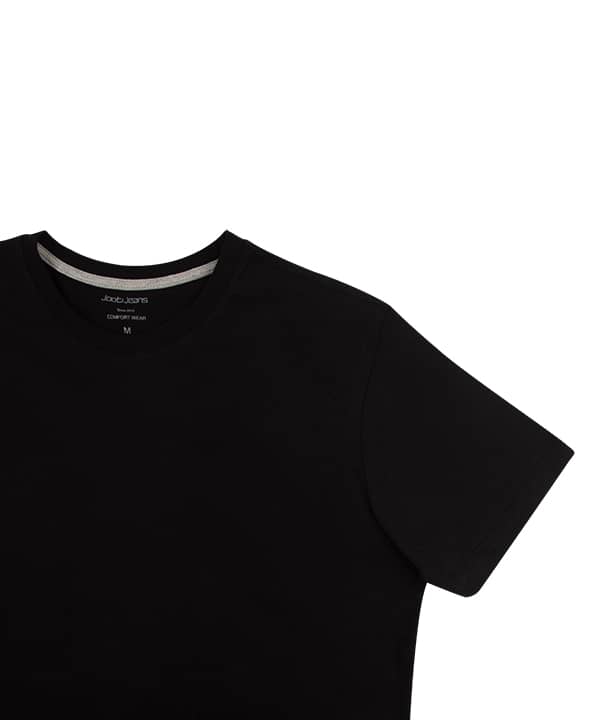 تیشرت مردانه ساده مشکی جوتی جینز Jootijeans - 2