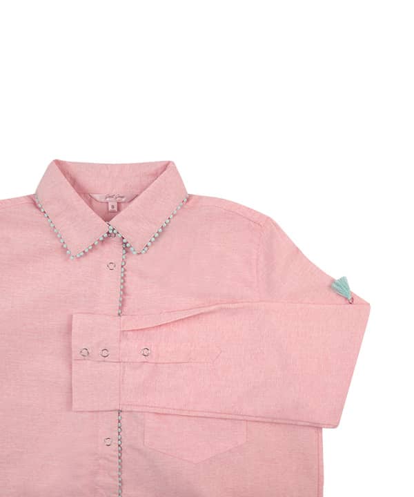 مانتو کوتاه نخی جوتی جینز Jootijeans - 2