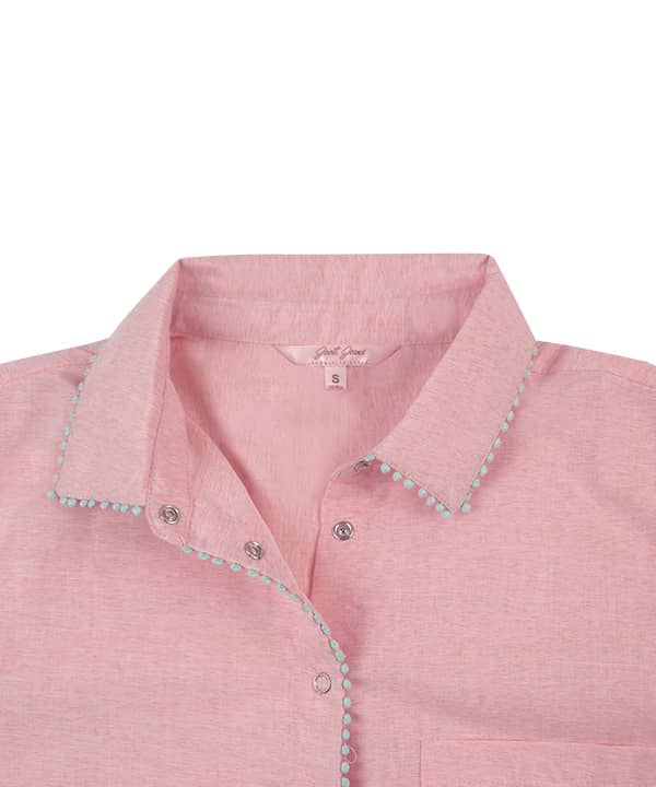 مانتو کوتاه نخی جوتی جینز Jootijeans - 6