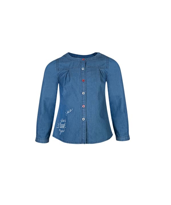 بلوز آستین بلند دخترانه جین وست Jeanswest - 0