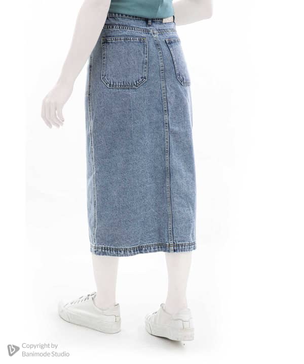 دامن جین زنانه جوتی جینز JootiJeans کد 41742122 - 1