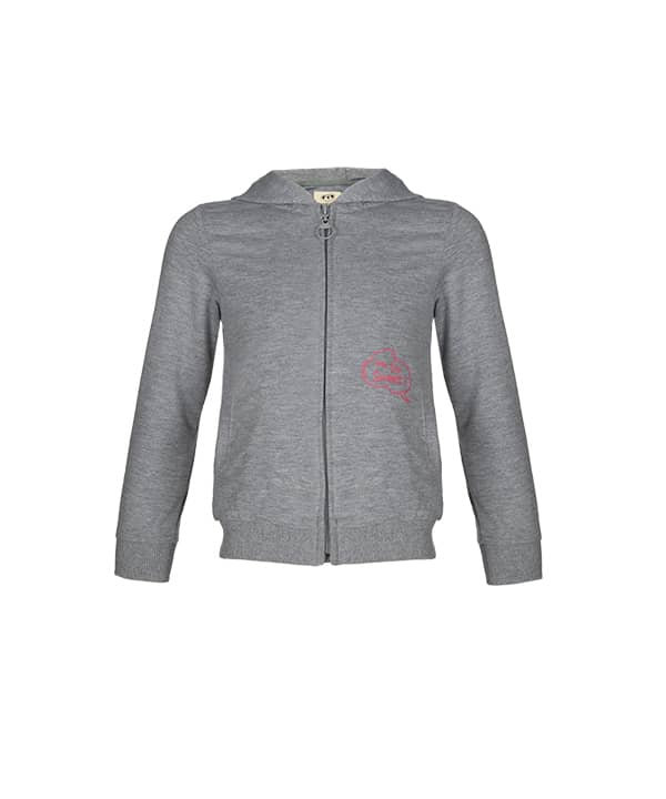 سویشرت دخترانه کلاه دار جین وست Jeanswest - 0