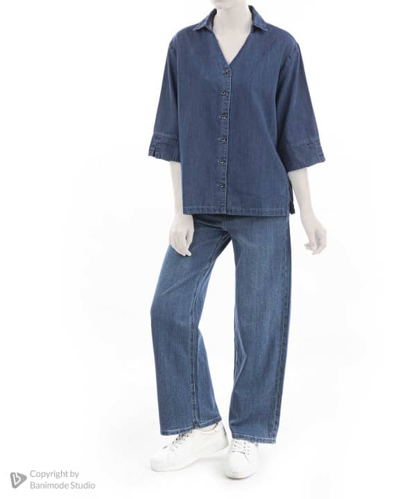 شلوار جین زنانه جین وست Jeanswest کد 41281410 - 1