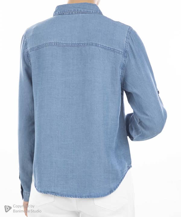 شومیز آستین بلند جین زنانه جین وست Jeanswest کد 41231507 - 1