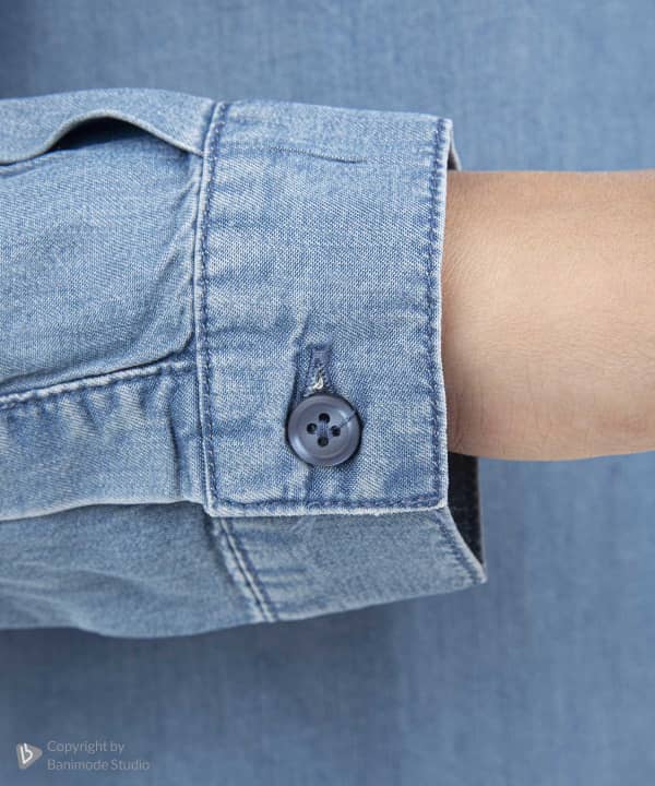 شومیز آستین بلند جین زنانه جین وست Jeanswest کد 41231507 - 2