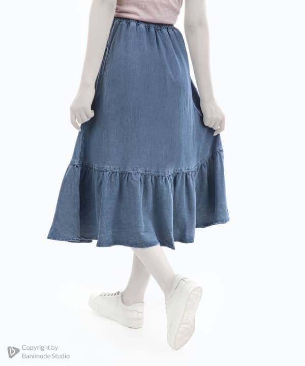 دامن جین زنانه جوتی جینز JootiJeans کد 41742125 - 1