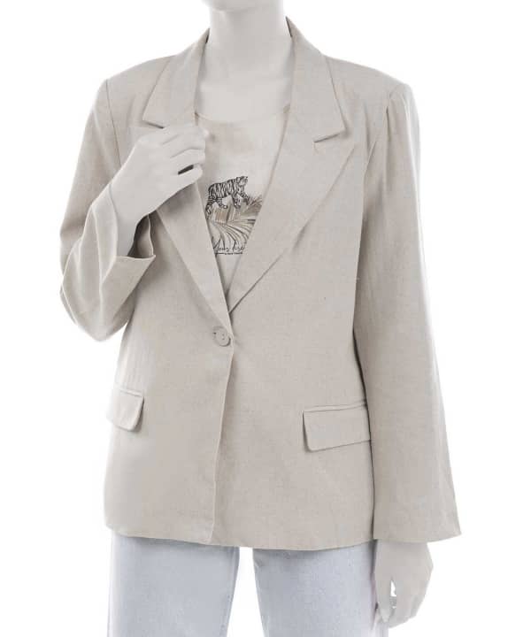 کت لینن زنانه جوتی جینز JootiJeans کد 41731638 - 0