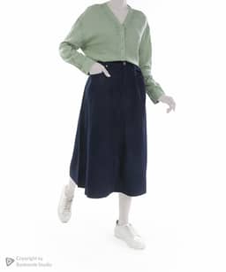 دامن جین زنانه جوتی جینز JootiJeans کد 41742123 - 1