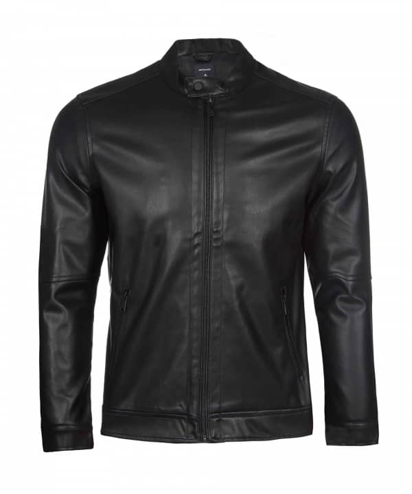 کاپشن مردانه چرمی جین وست Jeanswest - 0