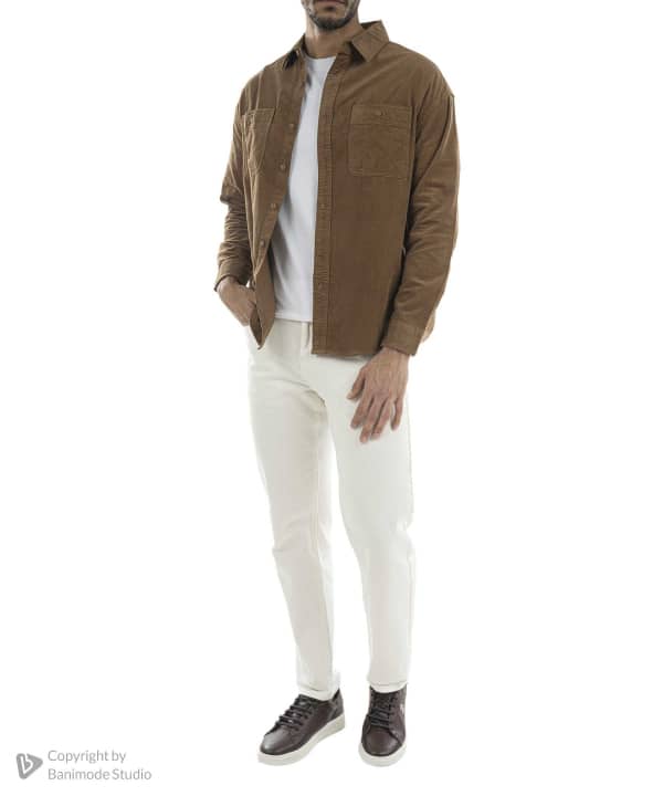پیراهن آستین بلند مردانه جین وست Jeanswest کد 14131506 - 1