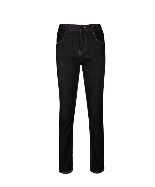 شلوار جین زمستانه مشکی مردانه جین وست Jeanswest - 0