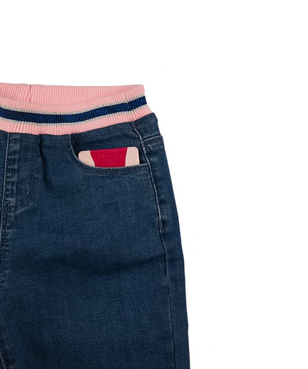 شلوار جین دخترانه کمرکش جین وست Jeanswest - 2