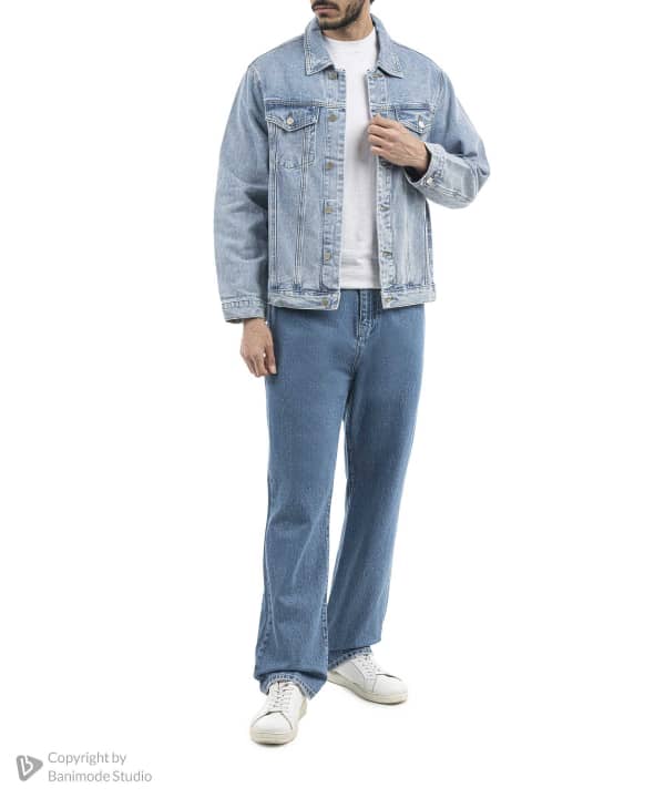 کت جین مردانه جین وست Jeanswest کد 41122512 - 1