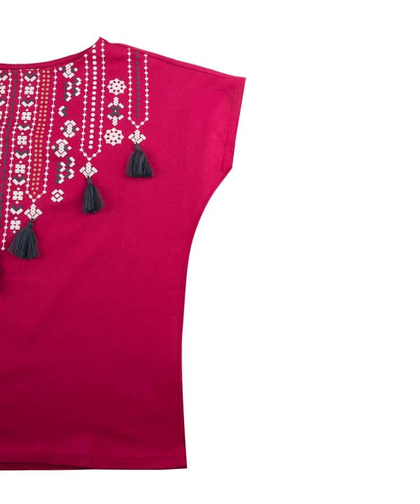 تیشرت زنانه چاپی جوتی جینز Jootijeans - 2