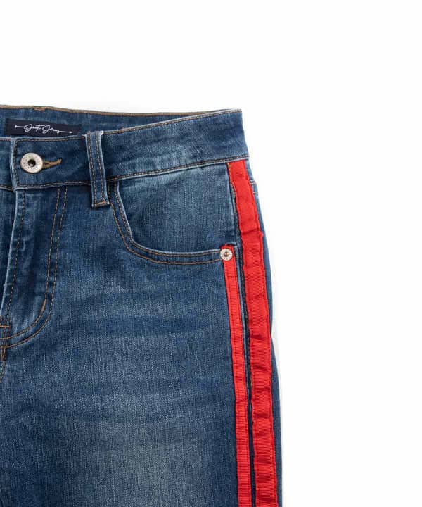 شلوار جین زنانه نواردوزی شده جوتی جینز Jootijeans - 3