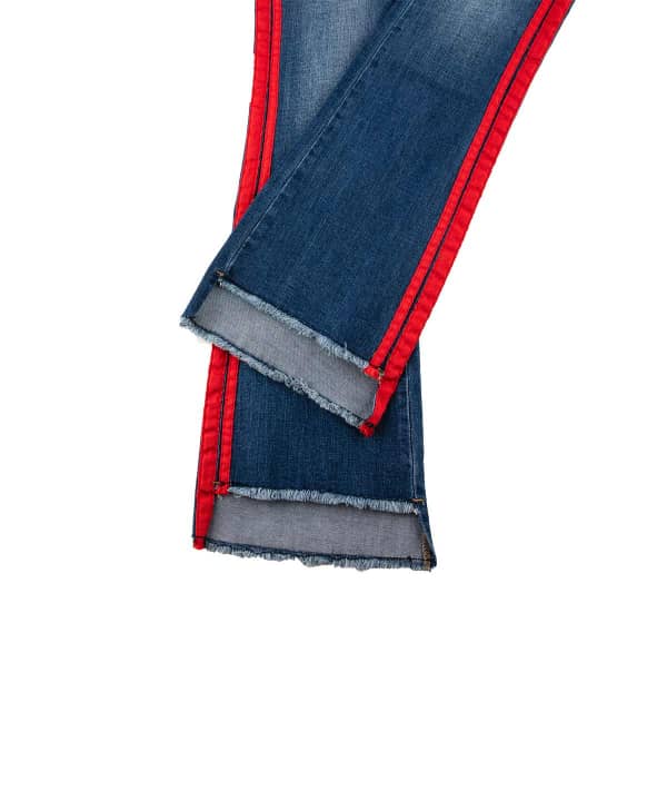 شلوار جین زنانه نواردوزی شده جوتی جینز Jootijeans - 4
