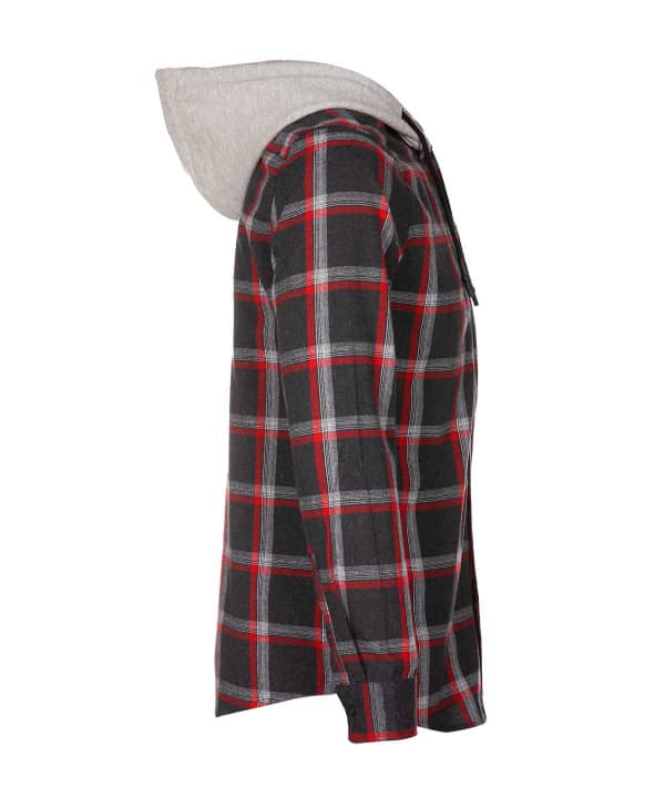 پیراهن چهارخانه مردانه کلاه دار جوتی جینز Jootijeans - 2