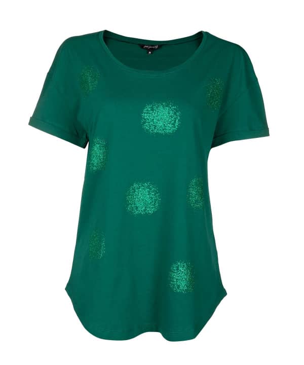 تیشرت آستین کوتاه زنانه جوتی جینز Jootijeans - 0