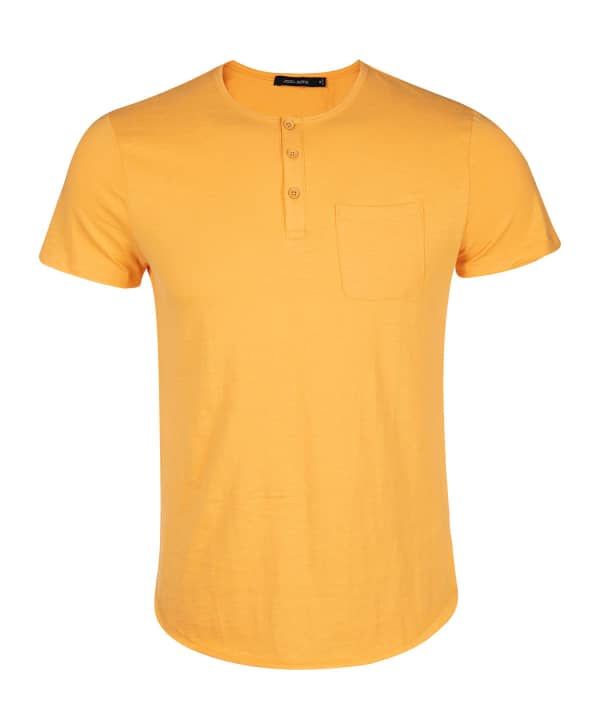 تیشرت مردانه یقه سه دکمه جوتی جینز Jootijeans - 0