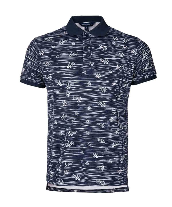 پولوشرت طرح دار مردانه جوتی جینز Jootijeans - 0