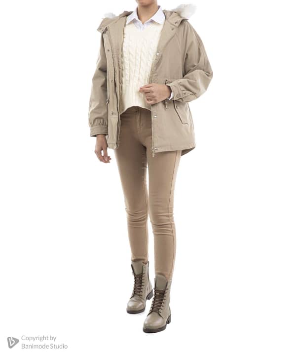 کاپشن زنانه جین وست Jeanswest کد 24222503 - 1