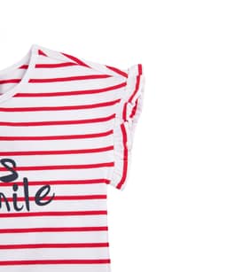 تیشرت دخترانه راه راه جین وست Jeanswest - 2