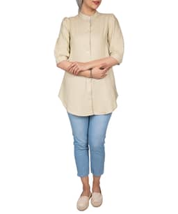 مانتو آستین سه ربع جوتی جینز JootiJeans - 0