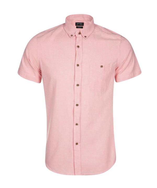پیراهن چهارخانه ریز مردانه جوتی جینز JootiJeans - 0