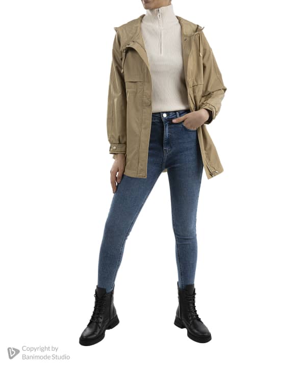 بارانی زنانه جین وست Jeanswest کد 43222510 - 1