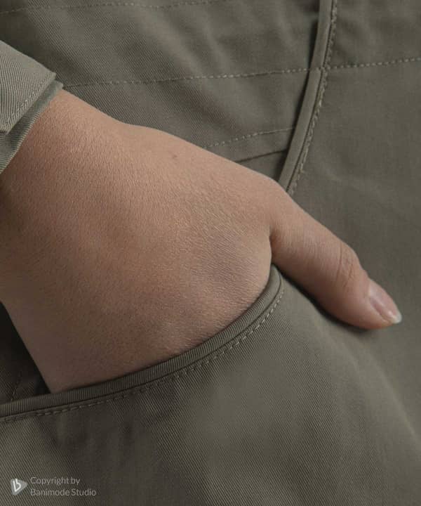 کاپشن زنانه جین وست Jeanswest کد 43222004 - 3