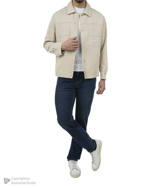 کاپشن مردانه جین وست Jeanswest کد 41122508 - 1