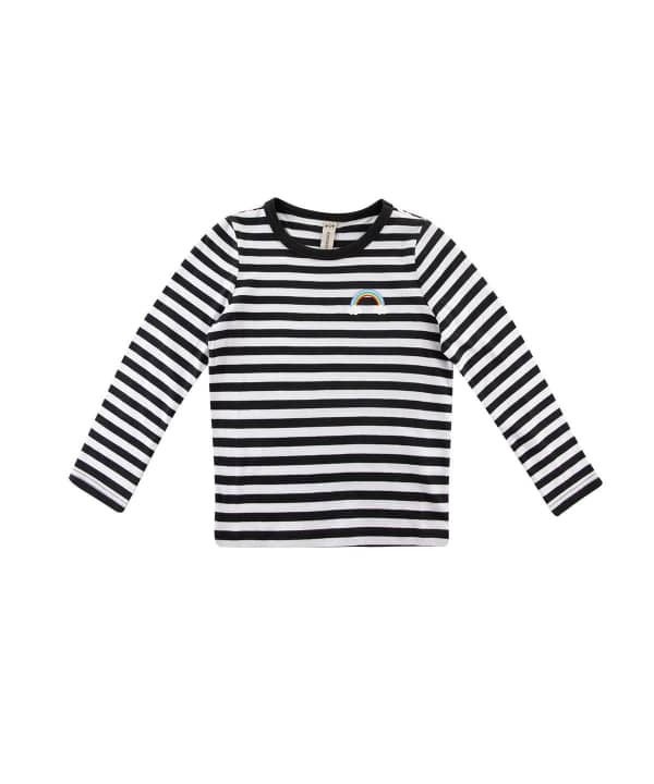 تیشرت آستین بلند دخترانه راه راه جین وست Jeanswest - 0