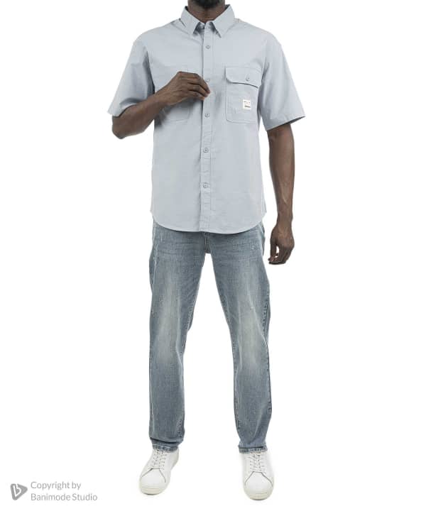 پیراهن مردانه جین وست Jeanswest کد 42133202 - 1