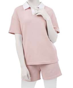 ست پولوشرت و شلوارک زنانه جین وست Jeanswest کد 422T1502 - 0