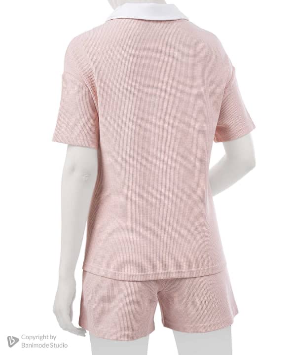 ست پولوشرت و شلوارک زنانه جین وست Jeanswest کد 422T1502 - 1