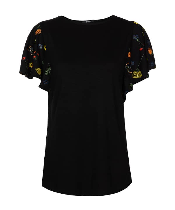 تیشرت زنانه طرح دار جوتی جینز JootiJeans - 0