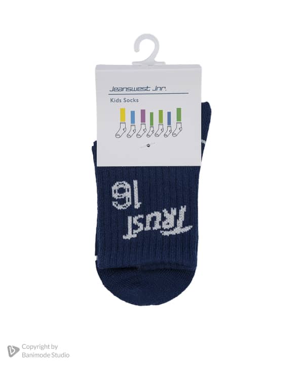 جوراب ساق بلند پسرانه جین وست مدل 44C26602  - 1