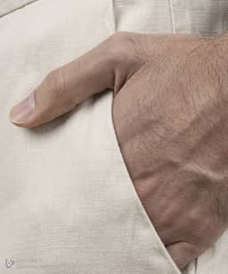شلوار پارچه ای مردانه جوتی جینز مدل 51553717 - 3