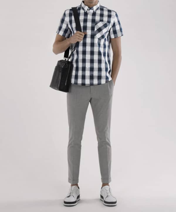 پیراهن مردانه جین وست Jeanswest کد 01133505 - 1