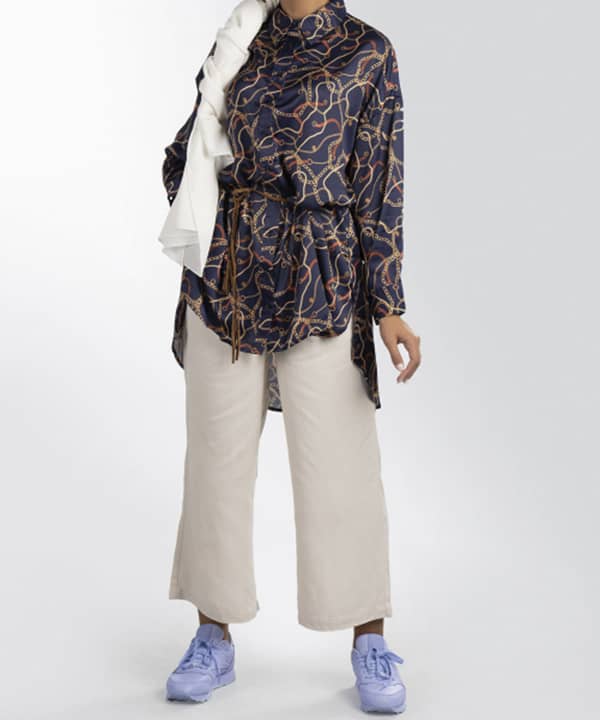 مانتو تابستانه زنانه جوتی جینز JootiJeans کد 01732628 - 1