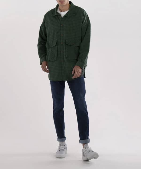 پیراهن پاییزه مردانه  جوتی جینزJooti Jeans مدل 03531029 - 3