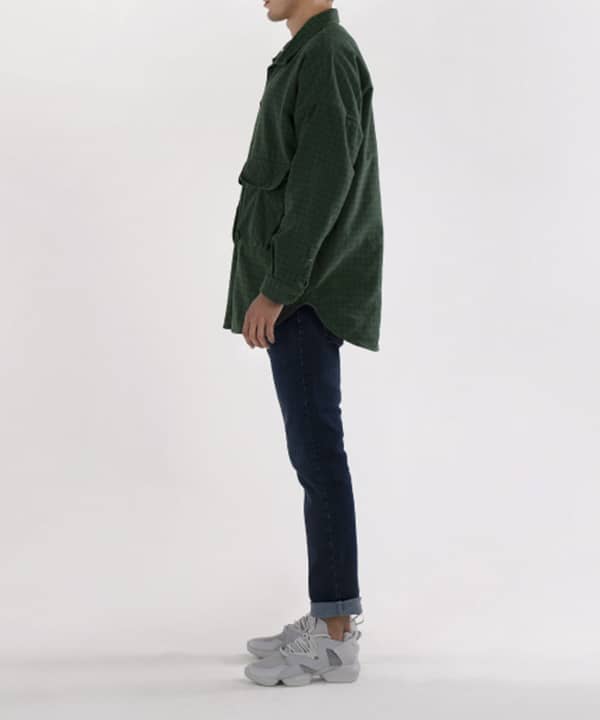 پیراهن پاییزه مردانه  جوتی جینزJooti Jeans مدل 03531029 - 4