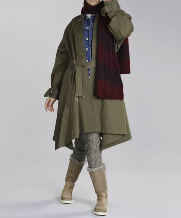 مانتو کتان زنانه جوتی جینز JootiJeans کد 03731602 - 0