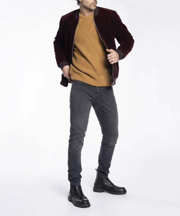 کاپشن پاییزه مردانه جوتی جینز JootiJeans کد 04522114 - 3