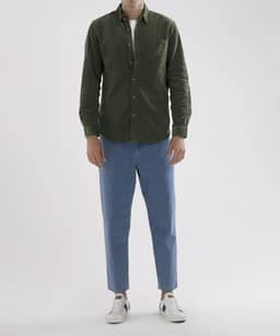 پیراهن مردانه مخمل کبریتی جوتی جینز JootiJeans کد 04531012 - 1