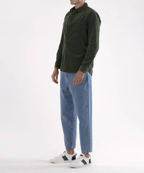پیراهن مردانه مخمل کبریتی جوتی جینز JootiJeans کد 04531012 - 3