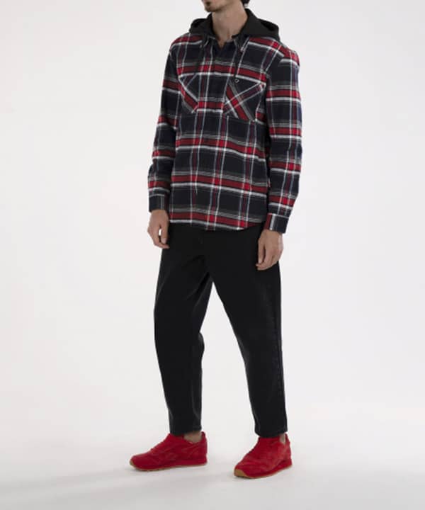 پیراهن مردانه زمستانه جوتی جینز JootiJeans کد 04531072 - 4