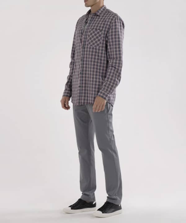 پیراهن چهارخانه مردانه جوتی جینز JootiJeans کد 04531093 - 4